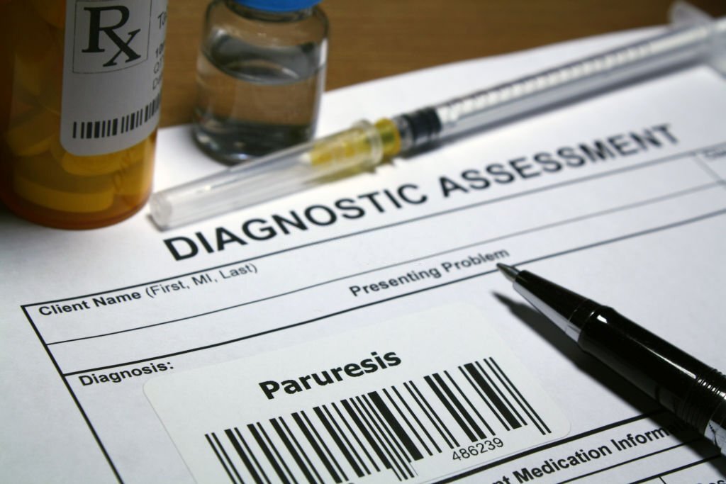 diagnosis paruresis